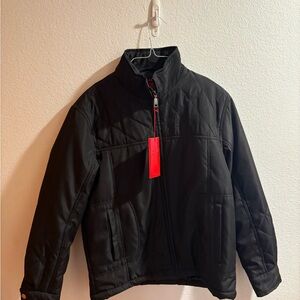 Maximos Black Quilted Puffer Jacket